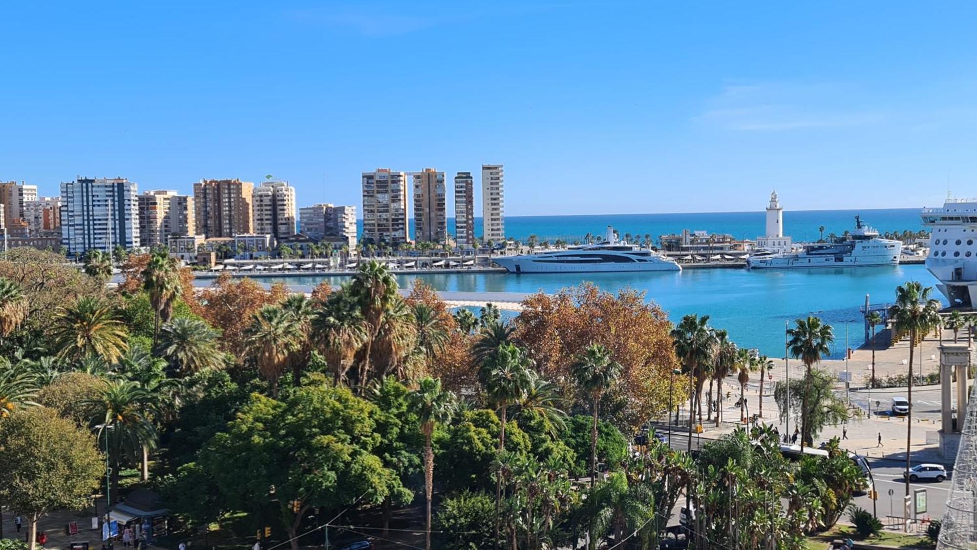 Penthouse With Solarium In The Center Of Malaga-Atico Con Solarium En El Centro De Malaga Apartment Exterior foto